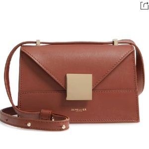 Demellier london mini Copenhagen leather crossbody bag